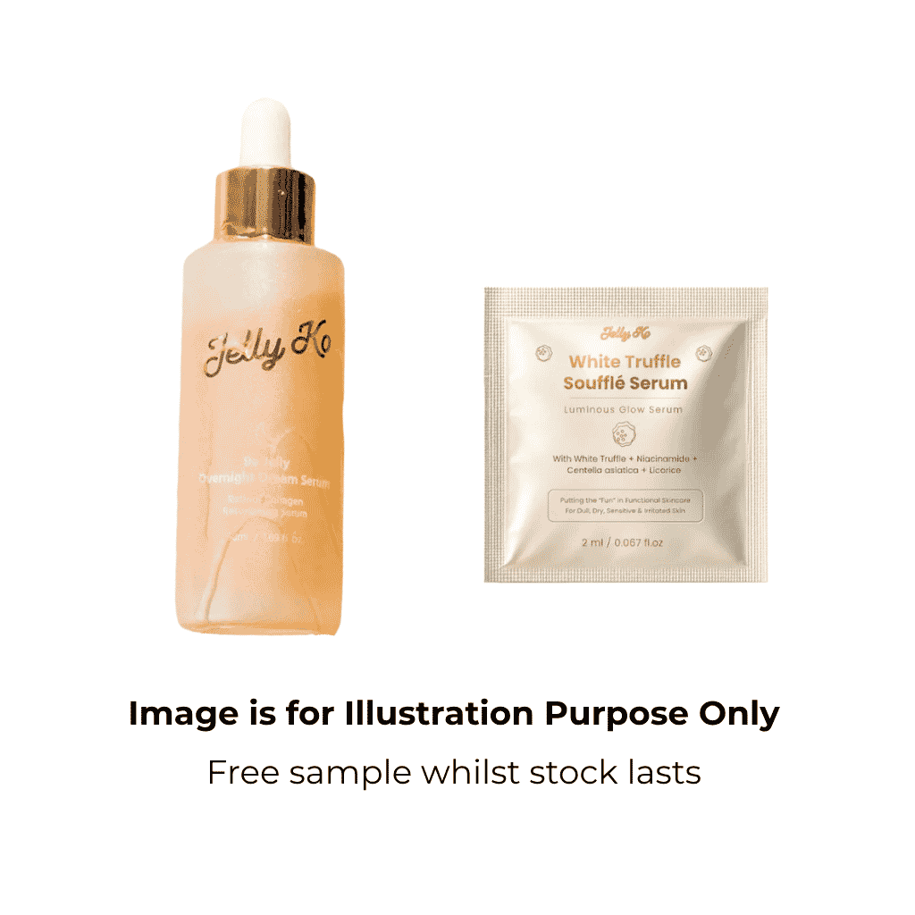 Jelly Ko Be Jelly Overnight Dream Serum 50ml + Free White Truffle Soufflé Serum Sample 2ml